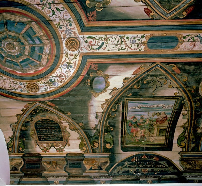 Figure 2. Pinkie House, Musselburgh. Fig. 2 Pinkie House, Musselburgh, painted long gallery. Crown Copyright: RCAHMS