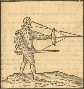 Fig. 9 Di Grassi’s ‘gunsight’. Courtesy the Wiktenaeur.