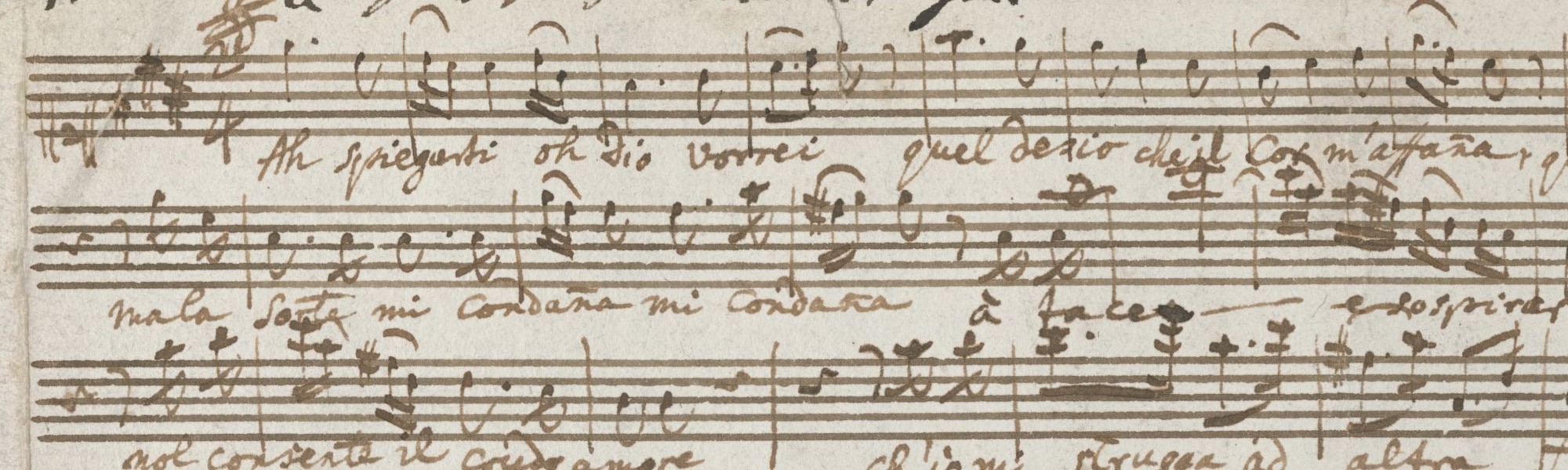 Ah, spiegarti, o Dio / Mozart