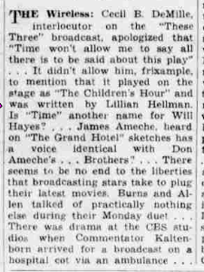 Rochester, NY, Democrat and Chronicle, 12 December 1937